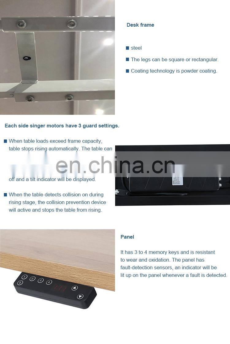 BDDS01S-S-M Single Motor Adjustable Table Converter Electric Standing Desk Frame