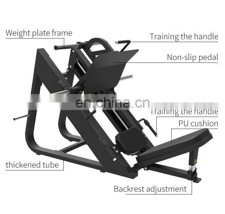 precor gym equipment 45 degree leg press