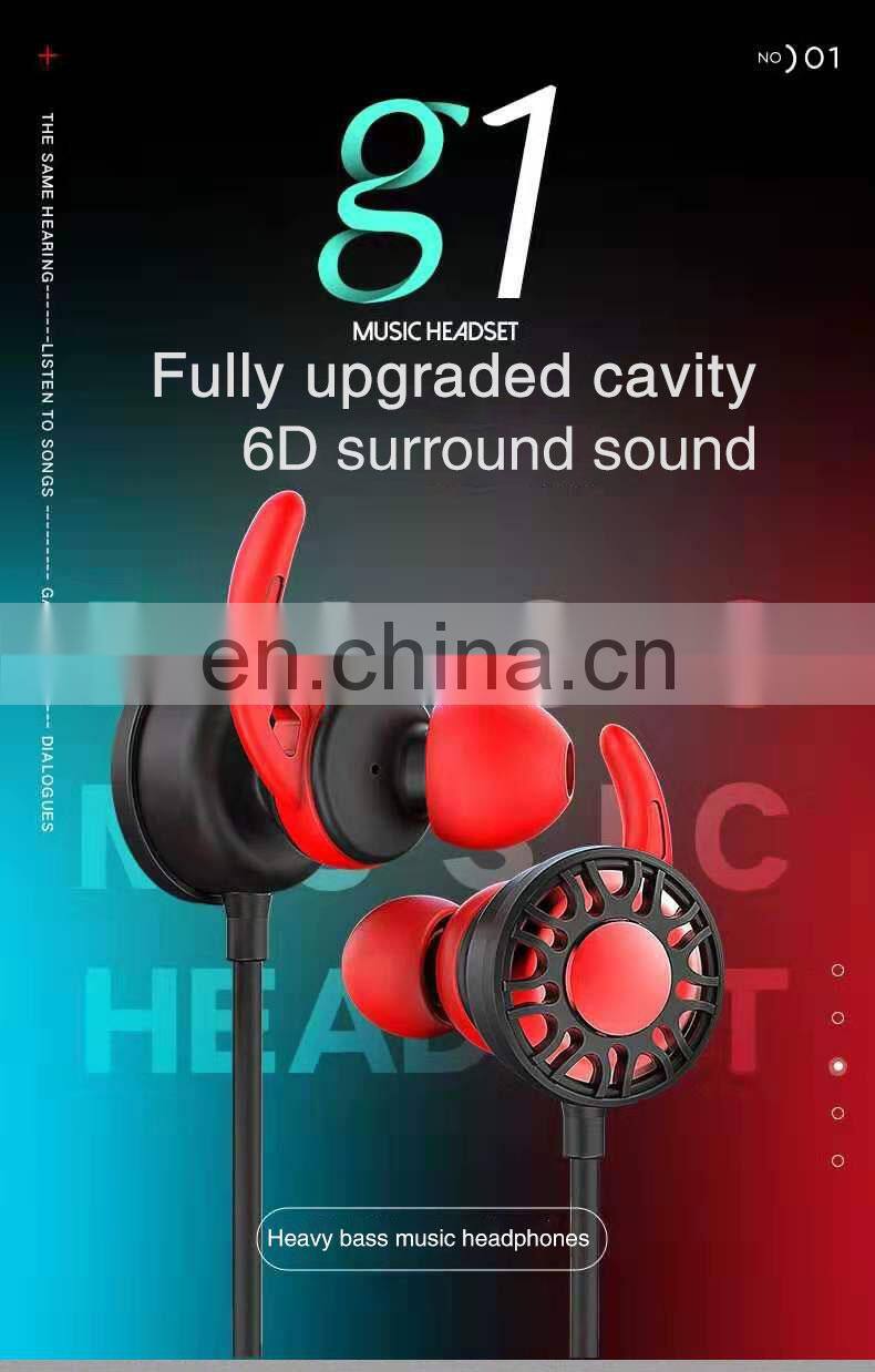 Golden Sky Free Sample Jack Earphones Headphone Handsfree Stereo In-Ear Wired Earphone For Iphone High Quality Wired Earphone