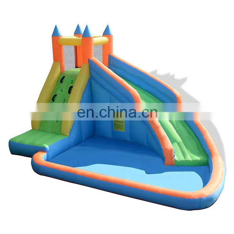 Commercial big water slides for sale , Large inflatable water slide for adult , Inflatable slides