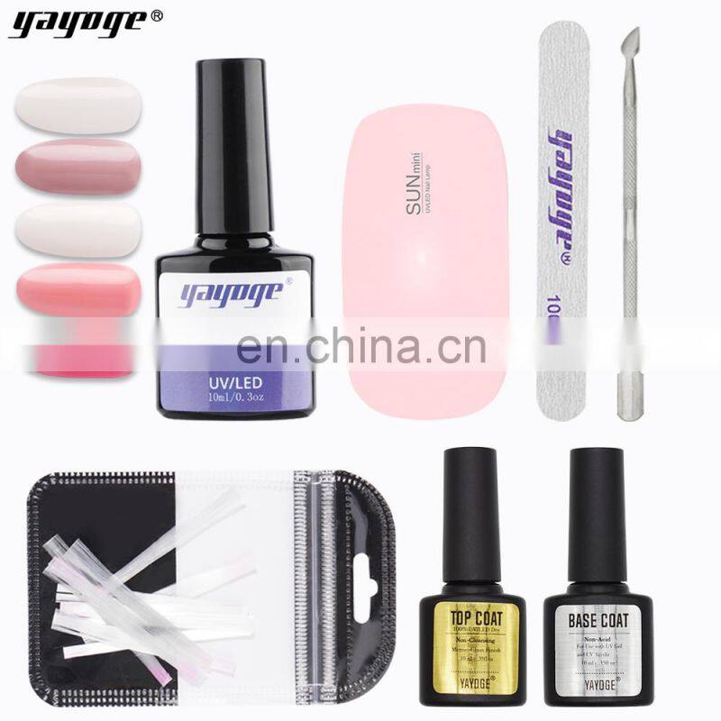 Nail Polish Gel Set Gel Nail Polish Kit With Uv Lamp Light