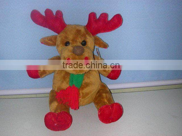 38cm lovely christmas reindeer toys