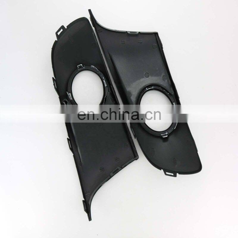 FOR VW Caddy Front Bumper Grille Fog Lamp Case Cover Without hole