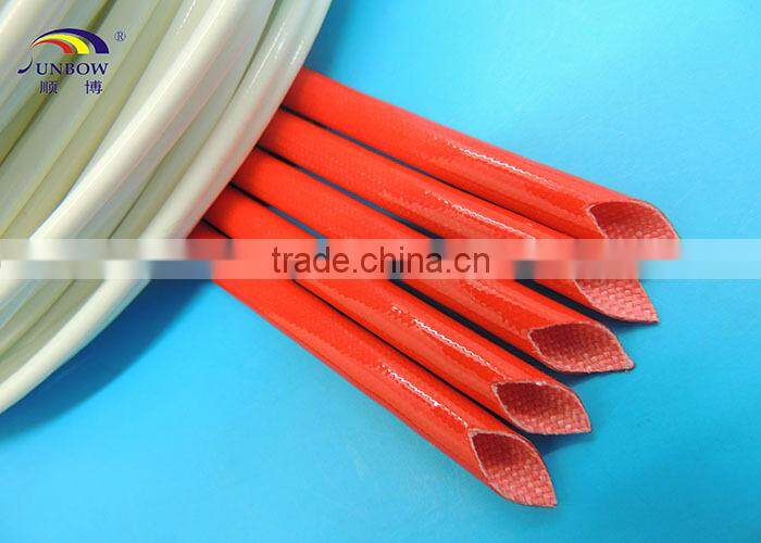 High Quality Silicone Fiberglass Braided Sleeve For Cable Management