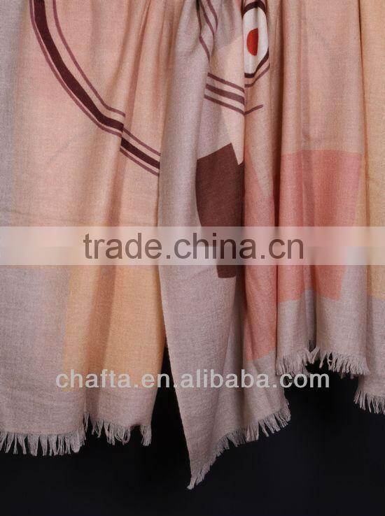 100% cashmere scarf top