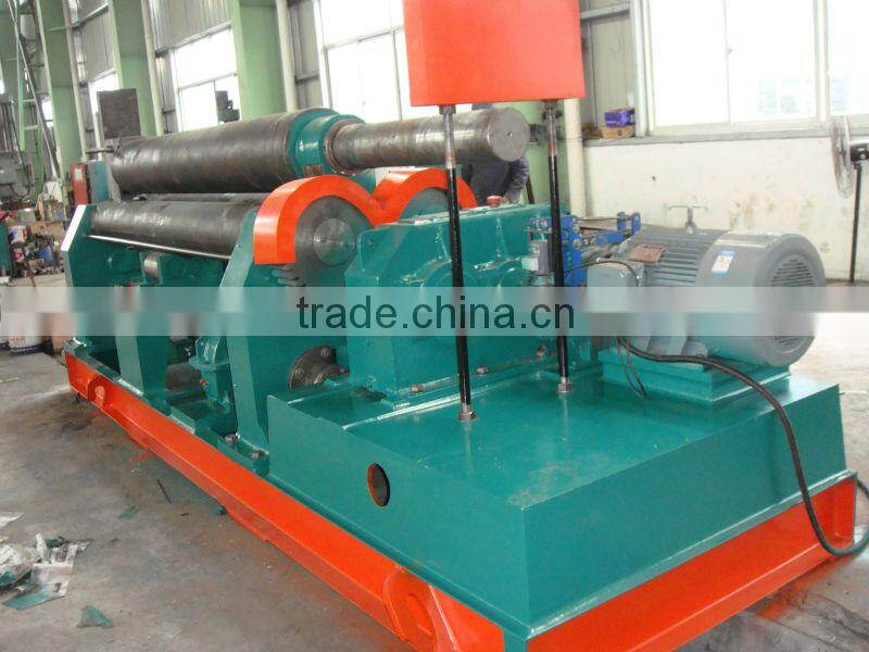 mechanical 3-roller symmetrical plate rolling machine