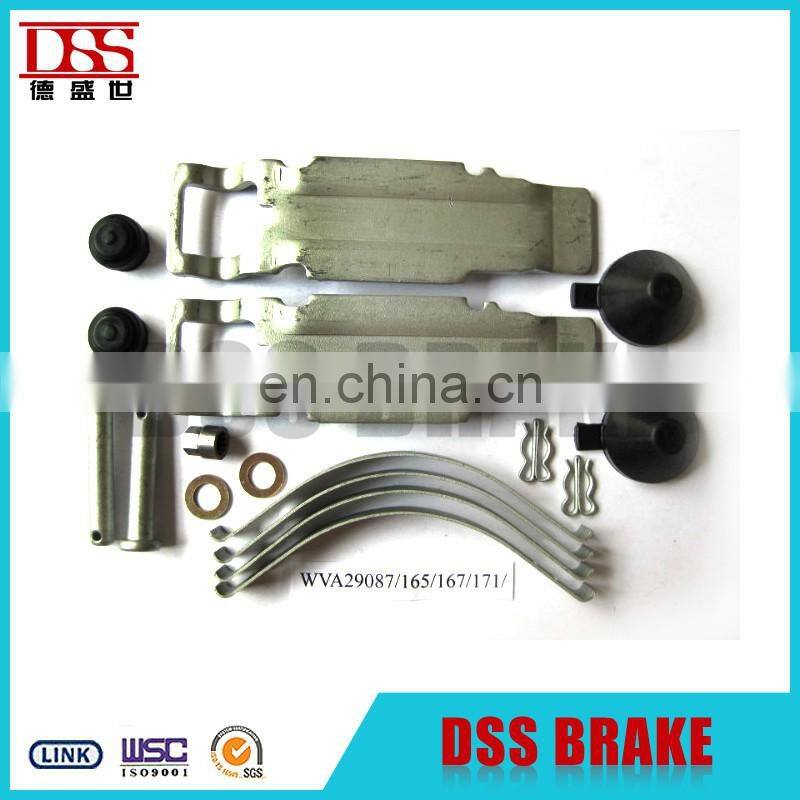 truck parts WVA 29087 truck brake pads passed E-mark