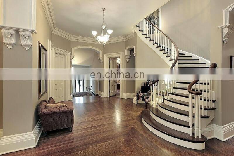 luxury home plans contemporary curved double staircase for sale