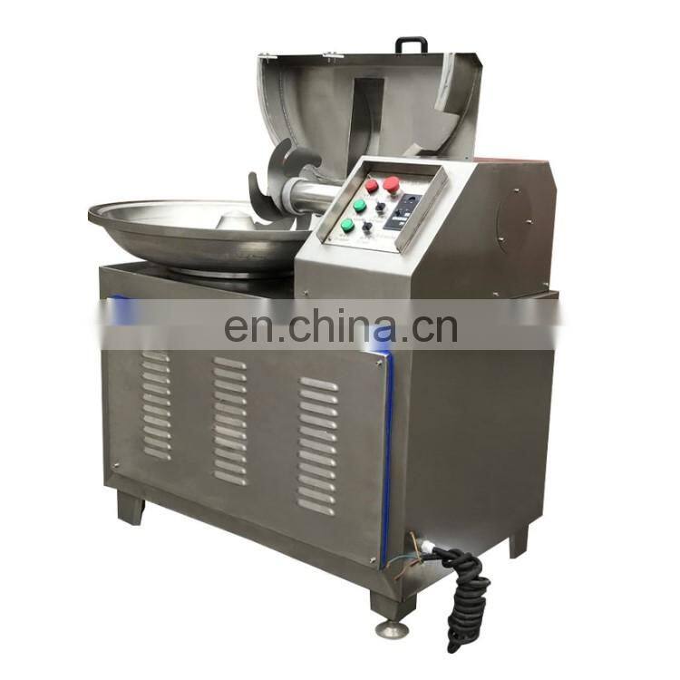 high quality Commercial meat bowl chopper/meat bowl cutter/meat chopping mixing machine