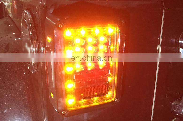 European Version Taillight for Jeep Wrangler 07+ 4x4 Accessories Maiker Manufacturer Modified Taillights