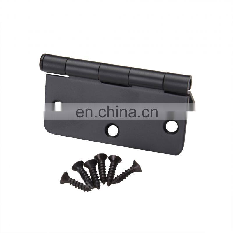 Hardware Accessory Metal Round Corner Furniture Room Door Hinge
