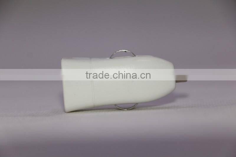 Pocket-size interface USB car charger 12V 24V auto charger new tiny design car charger