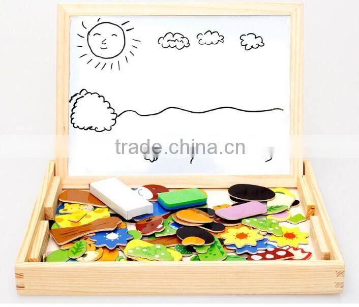 blackboard whiteboard educational game wood baby child toy kids wood easel table top easels wholesale small easels easel parts