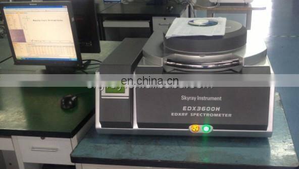 xrf metal analyzer spectrometer for faucet brass rapid test