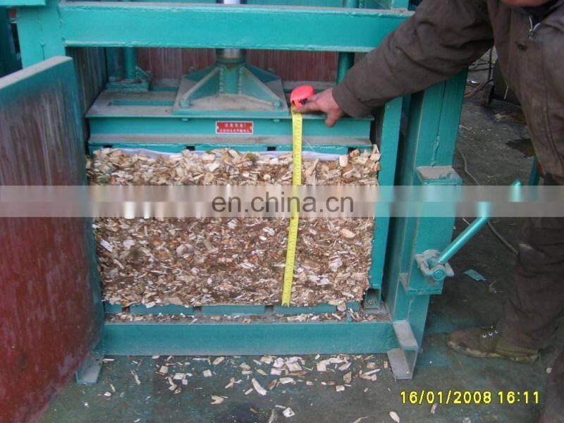 High press cardboard bailer supplied by manufactures with cheap price