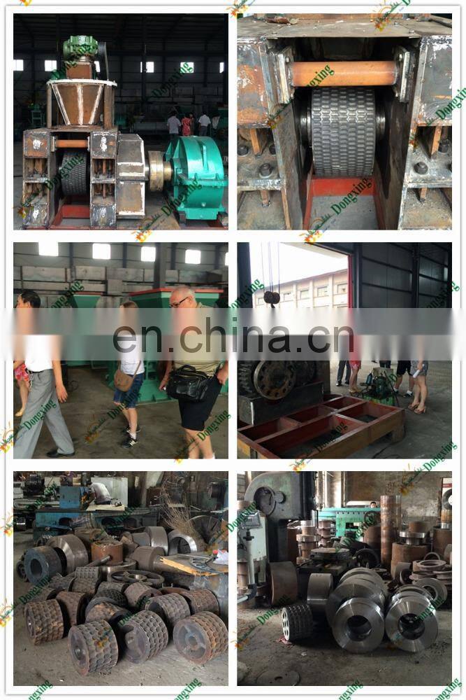 double rollers high pressure hydraulic aluminum ash cast iron briquetting press machine
