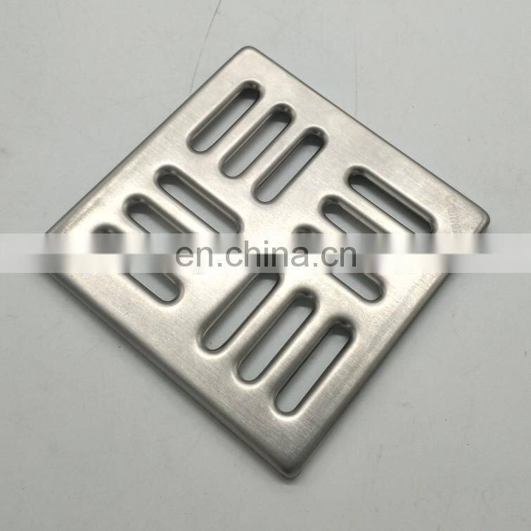 OEM ODM Gold Stainless Steel Sheet Metal Stamping Blanks Floor Drain