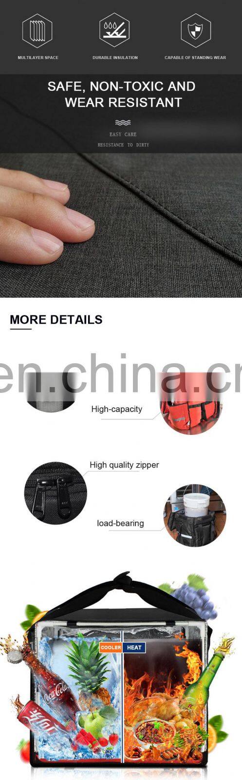 Heavy-Duty Cooler Food Delivery Warmer Bag#