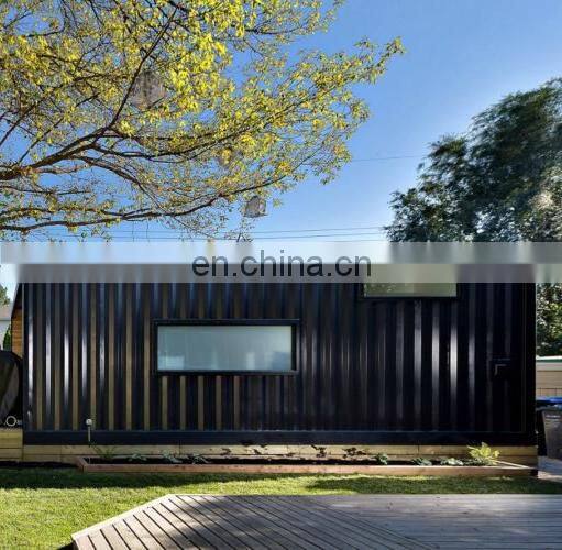 Steel frame building prefab house expandable Shipping Container House