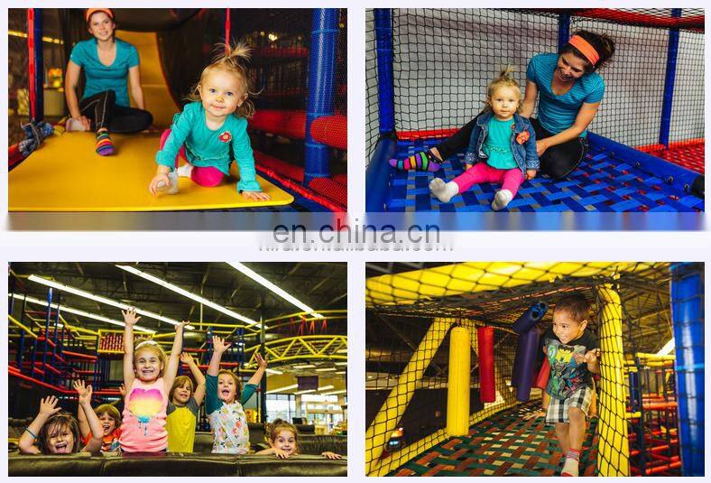 New Commercial woven belt platform soft play bouncy castle prices