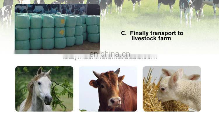 Automatic grass silage baler machine/forage baling machine/fodder