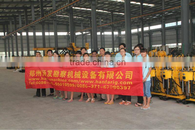 Hard Rock Driller! HF200 Rock Core Sampling Drilling Rigs for sale