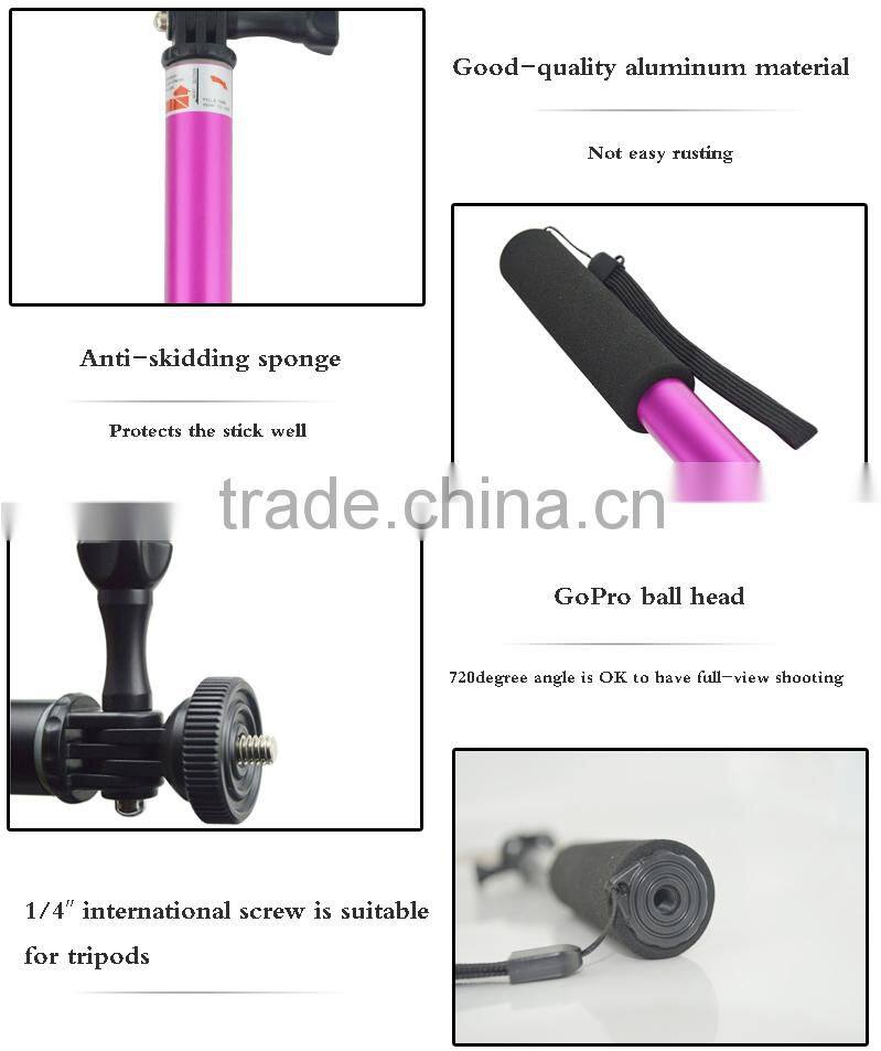 New products 2016 innovative product mini colorful smartphone handheld monopod