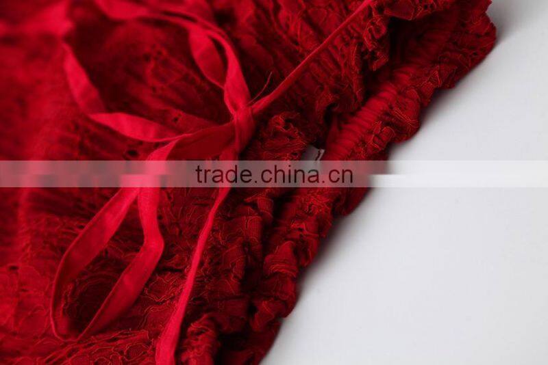 605129 Korean fashion lace decorative flower girls tutu skirts