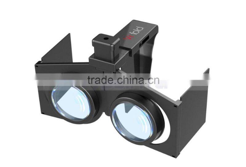 Mobile Mini 3D Virtual Reality Box Case Foldable VR Glasses Case For Men Live Show Sexy IMAX Moving Game