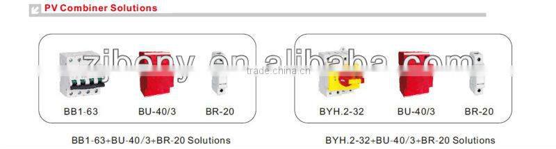 3 in 1 out PV solar String box for Residential solar system