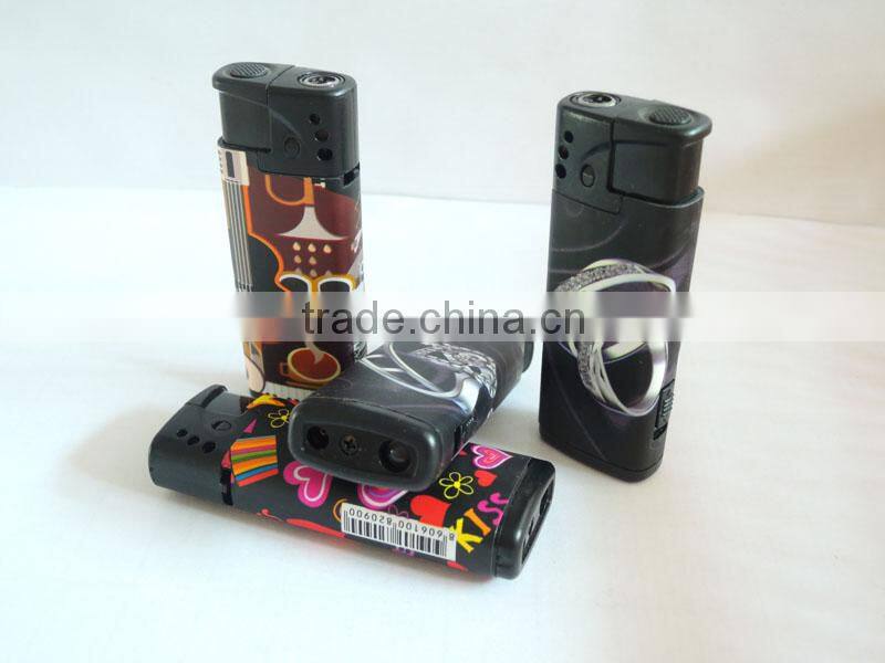 Electron windproof jet torch cigar lighter branded led lighter