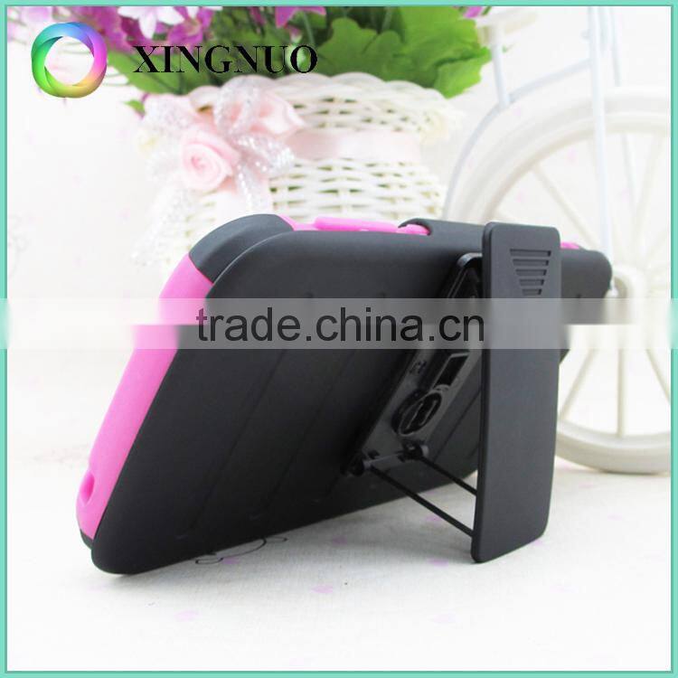 Heavy Duty Belt Clip Robot Case for Alcatel One Touch Fierce 2 OT7040T as Holster Kickstand Bumper Case