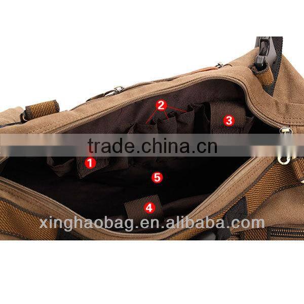 Vintage travel camping sleeping bag chair bag