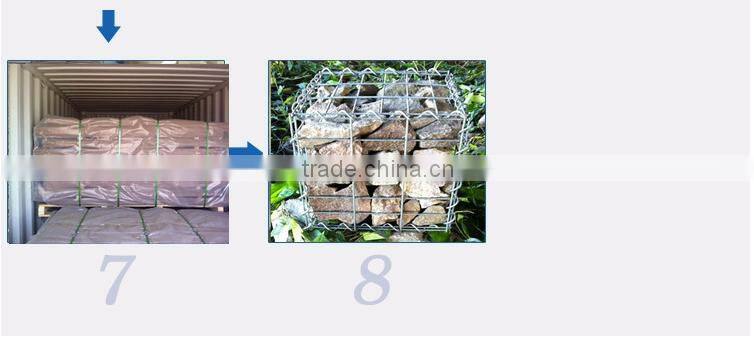 5*10 Mesh Size Welded Mesh Gabion Box (ISO Factory)