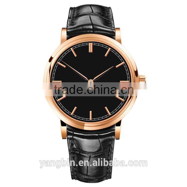 CE approved japan movt roma numbers sliver watch