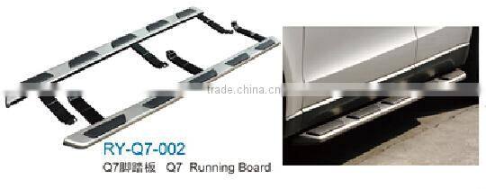 FOR Q7 Front And Rear Bumper,Running board,Tail Door Pedal,Roof Rack