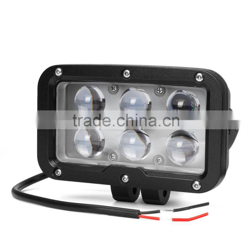 high lumen spot led work light 60w for jeep atv suv