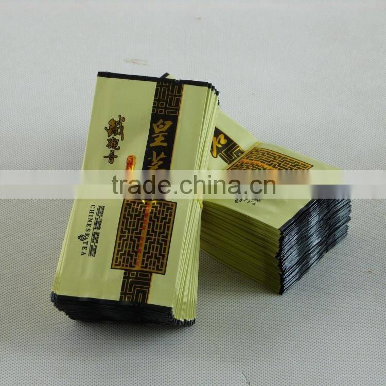 Side Gusset Heat Sealing Green Tea Packaging Vaccum Bag