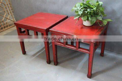 chinese antique furniture square stool