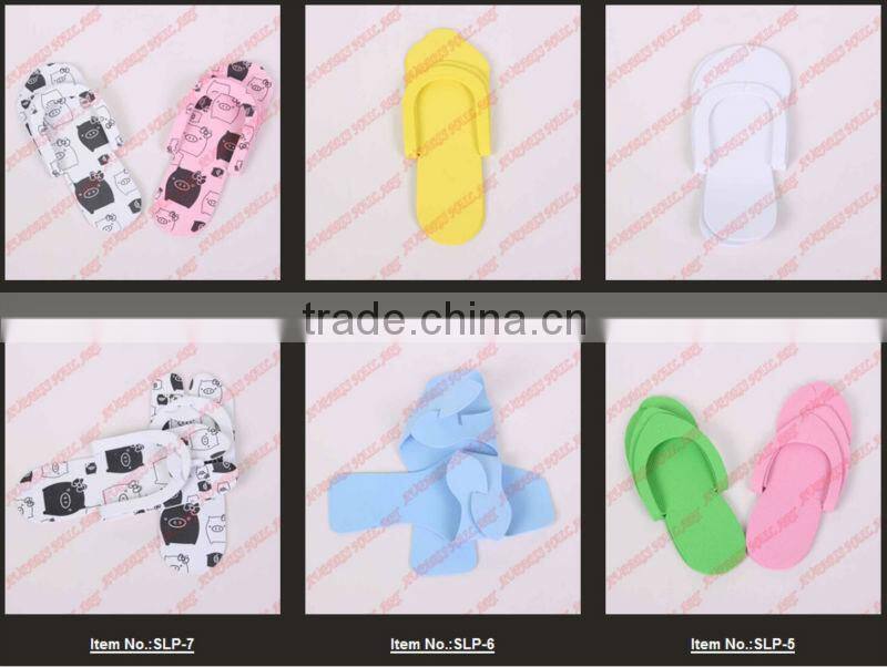 Disposable Slipper / EVA Foam Salon Spa Slipper / Disposable Pedicure thong Slippers / Beauty Slipper