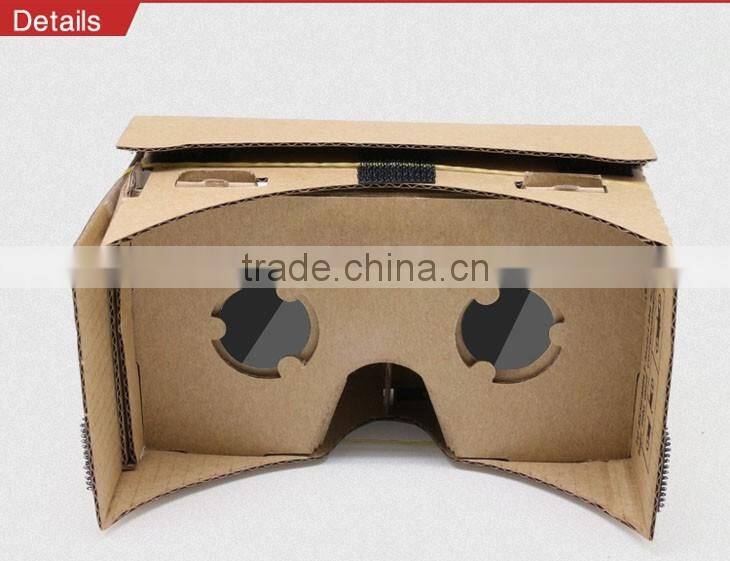 made in china best quality low price cardboard 3d glasses virtual reality