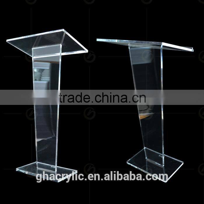 YZ-0025 Famouns brand show celebration professional acrylic modern design crystal podium