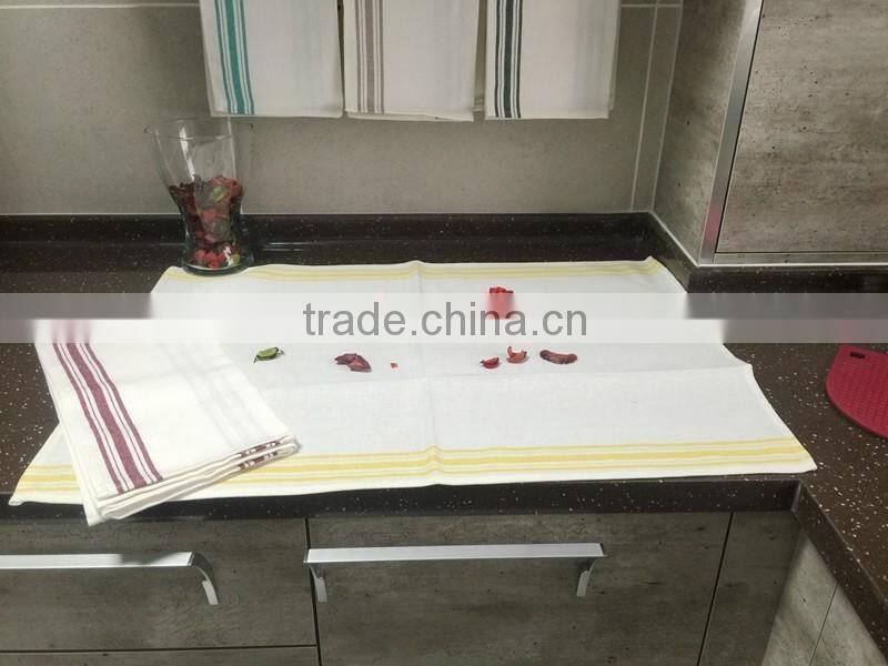 45% Cotton 55%Linen white tea towel