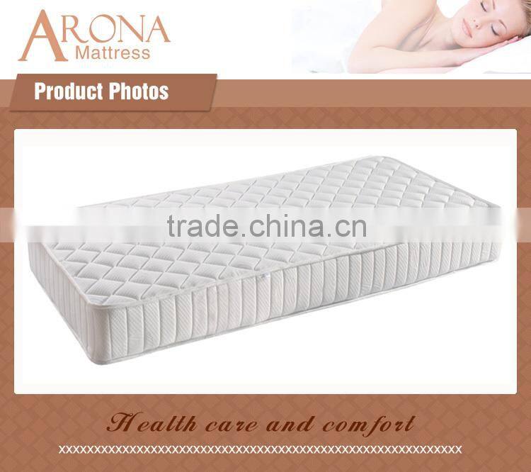 Springwell wholesale price Rolled Up breathable spring mattress for Refugee