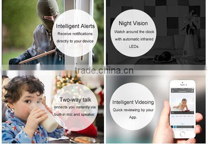 New home use IP CCTV Camera CMOS 360 degree rotate IP Camera video camera P2P baby camera
