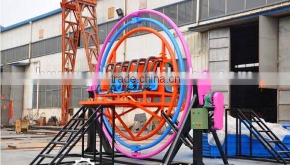 Attractive! Funny 360 degree rotary human gyroscope rides for sale