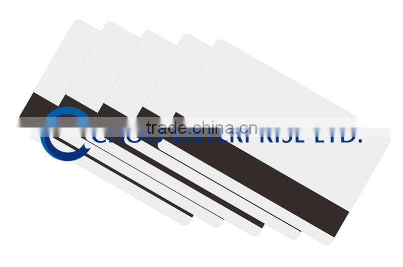 Blank Printable Credit Card Sized HiCo/ LoCo PVC Magnetic Stripe Card