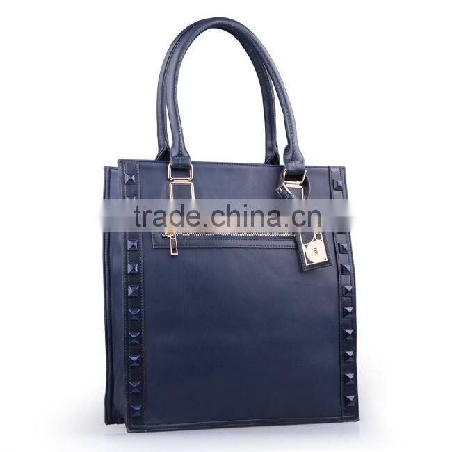 2515 Blue Color Tote bag style Trendy design Lady bags handbag