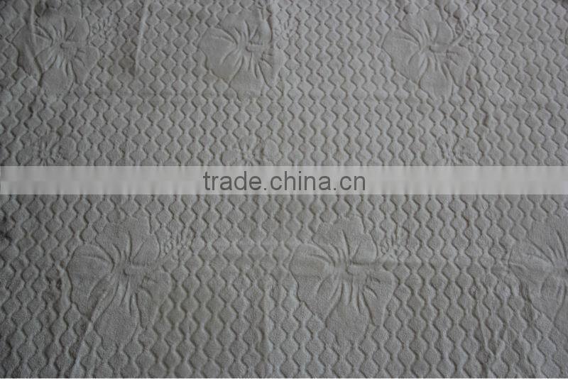 2015 New micro fiber fleece blanket/super soft flannel blanket with cutting pattern