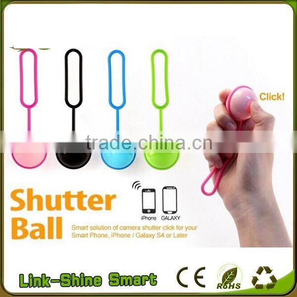 Latest promotional selfie bluetooth remote shutter ball